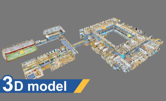 3D model školy