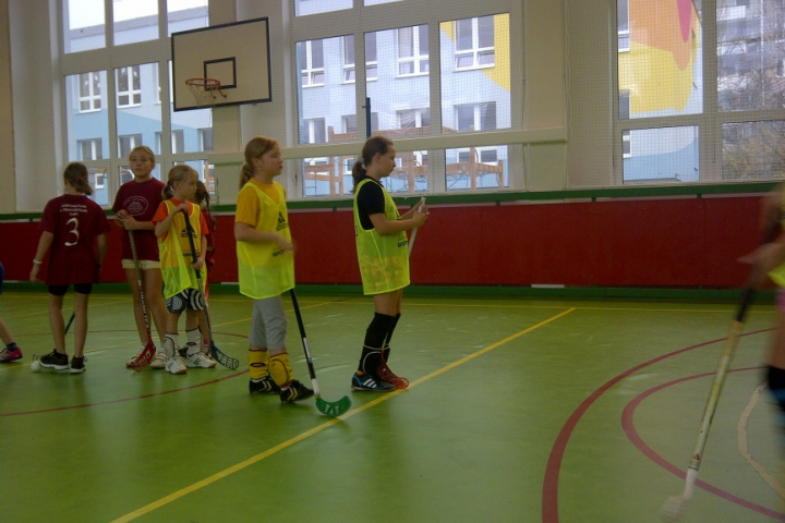 Okresní kolo ve florbale dívek – Pohár ČFBU.