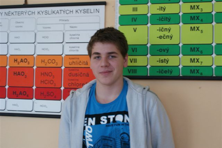 Nejlepší chemik regionu – školní kolo