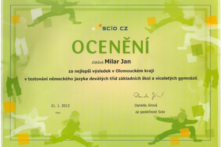 Ocenění SCIO