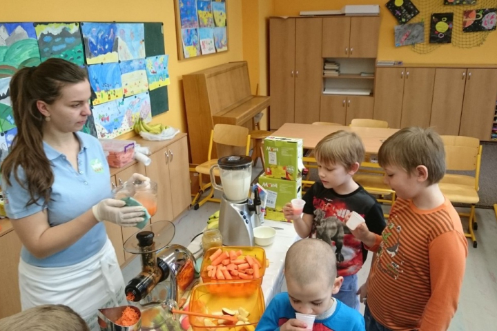 Zeleninou a ovocem bráníme se nemocem - Vitamínový den na Čajdě