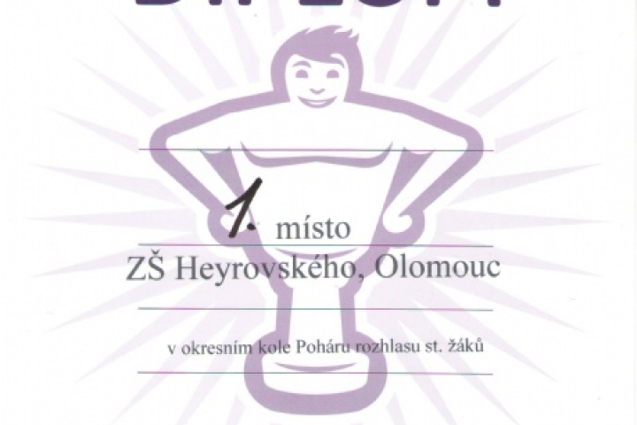 Pohár rozhlasu - okresní kolo