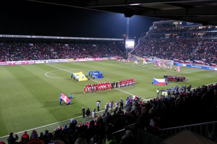 Provoz sportovního areálu v dubnu.