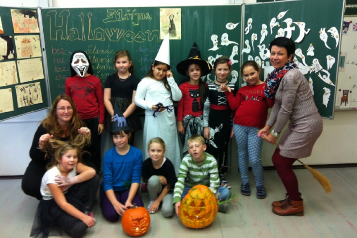 Halloween ve třídě 4.E