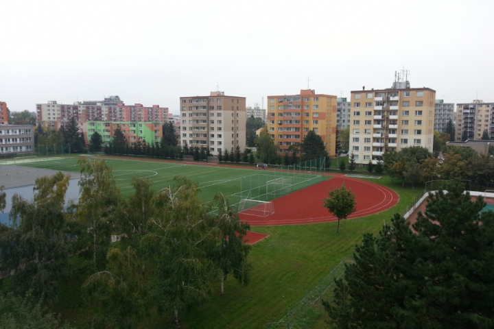 Provoz sportovního areálu v měsíci říjnu.