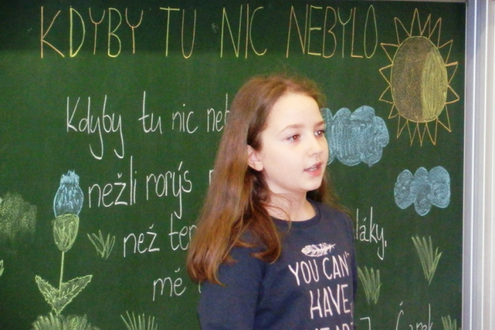 Recitační soutěž žáků 1. stupně