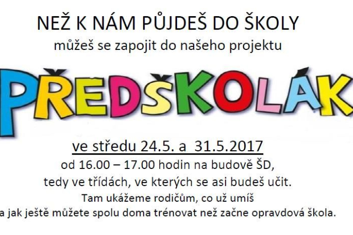 Předškolák 2017