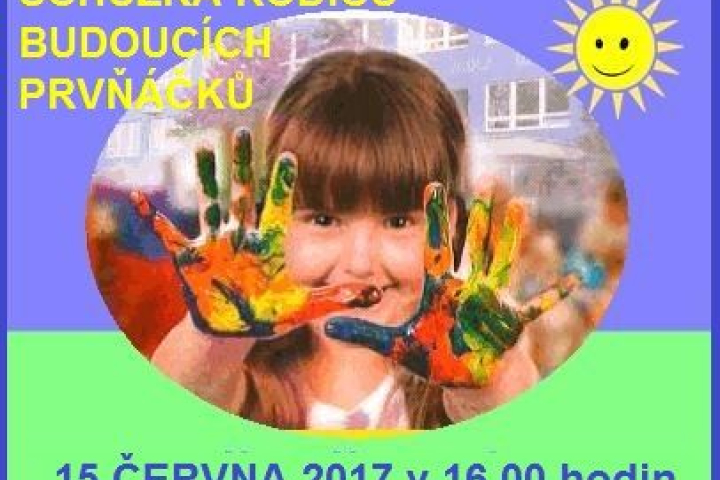 Pozvánka na schůzku rodičů budoucích prvňáčků