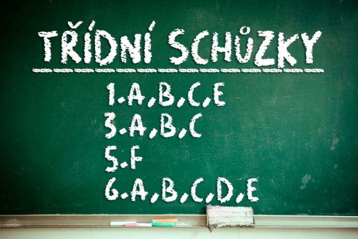 Pozvánka na třídní schůzky