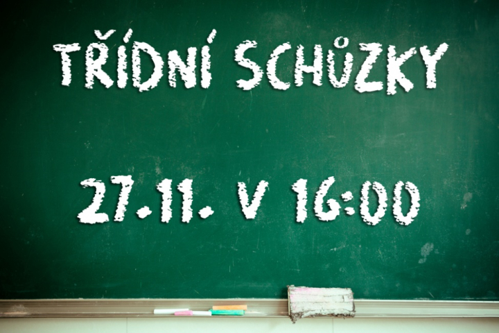 Pozvánka na třídní schůzky