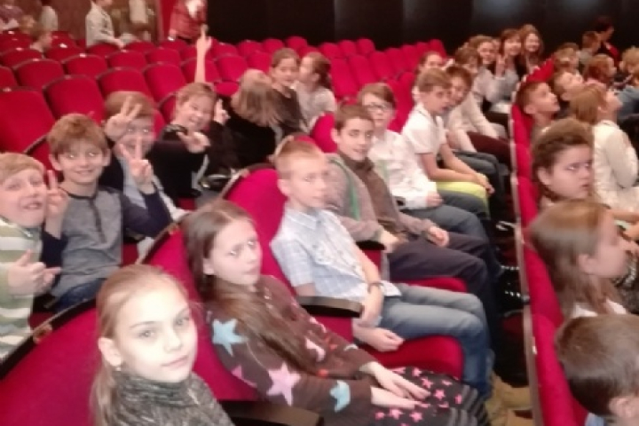 Žáci 3.E a 5.E v Moravském divadle