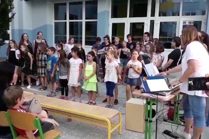 Děkujeme Bambini di Heyrák za výborný koncert a prázdninové naladění ?