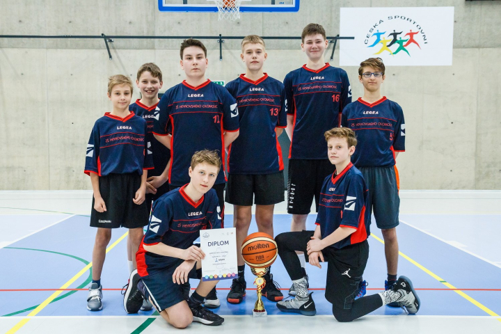 Okresní a krajské kolo v basketbale