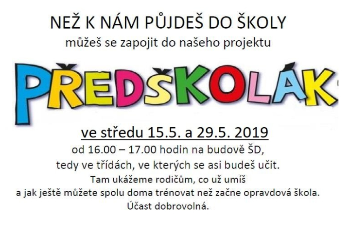 Projekt pro předškoláky