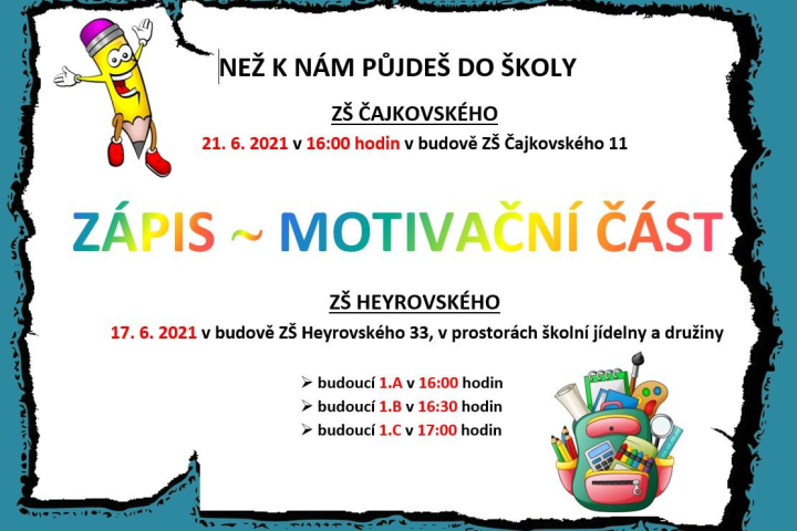 Schůzka rodičů a budoucích prvňáčků