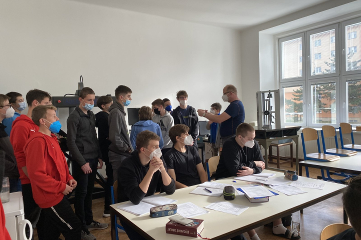 Workshop na SPŠ strojnické