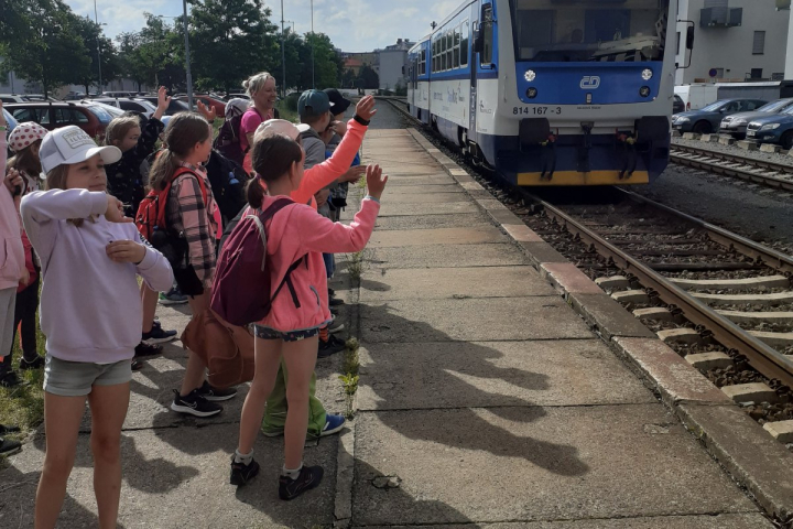 Výlet 3. E na hvězdárnu do Prostějova
