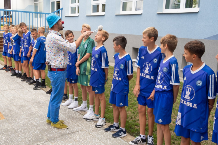 Prvňáčci a jejich první školní den