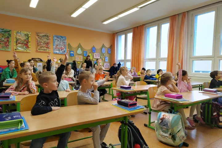 Den otevřených dveří u prvňáčků