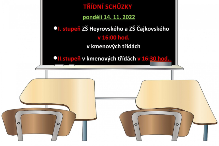 Třídní schůzky ZŠ Čajkovského