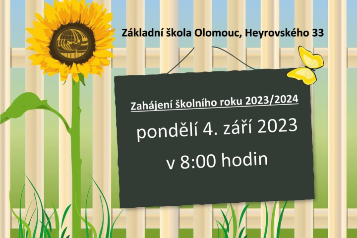 ZAHÁJENÍ ŠKOLNÍHO ROKU 2023/2024 - ZŠ Čajkovského