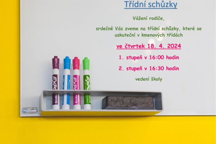 Třídní schůzky