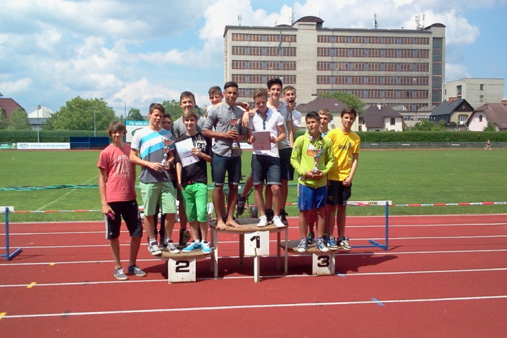 Krajské finále atletického čtyřboje žáků základních škol