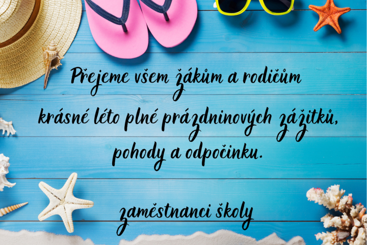 Přání na prázdniny