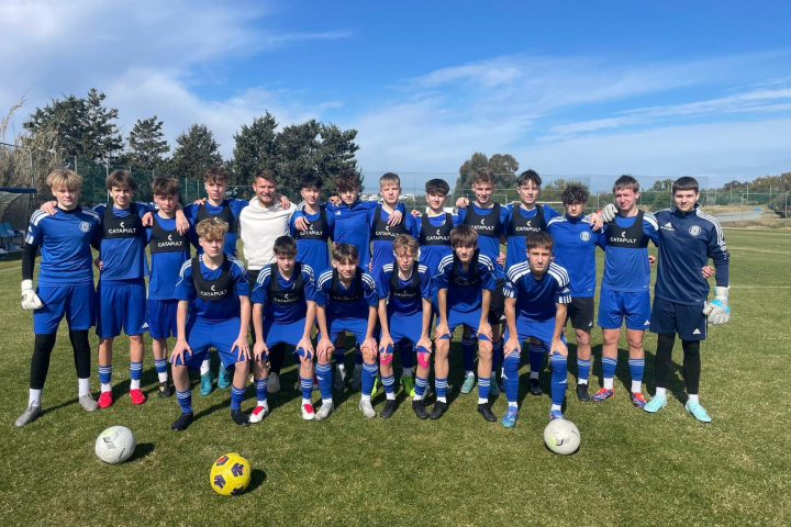SK Sigma Olomouc U15 na mezinárodním turnaji Elite Neon Cup na Kypru 