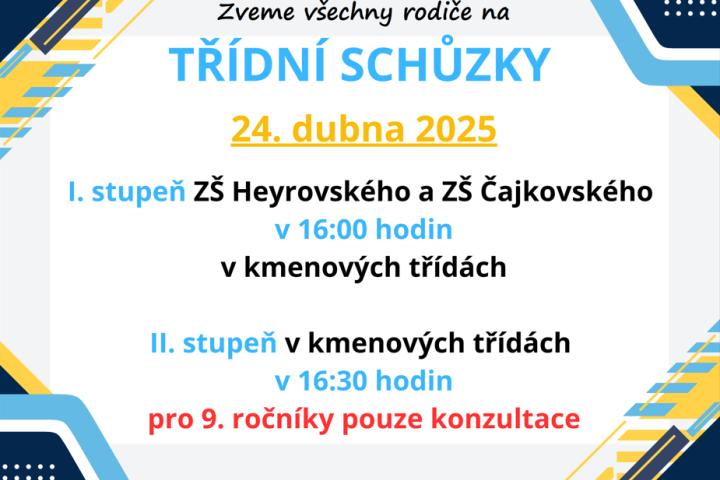Třídní schůzky