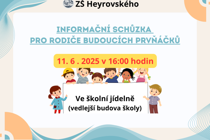 Schůzka pro rodiče budoucích prvňáčků