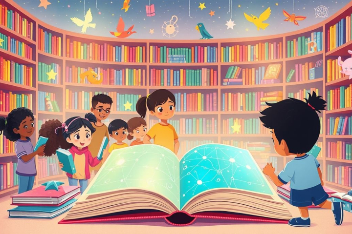 Poprvé v knihovně – beseda prvňáčků