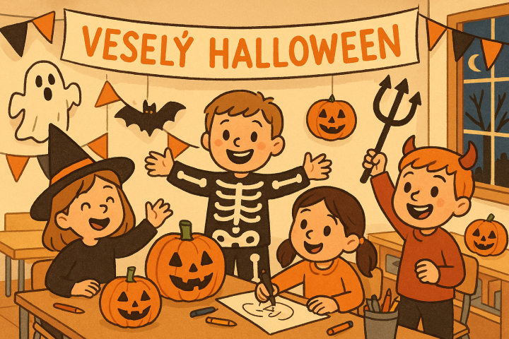 Podzimní strašení v naší školní družině