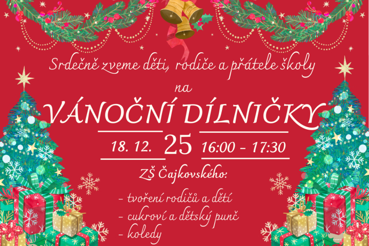 Vánoční dílničky na Čajdě