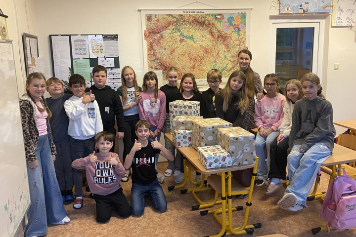 Čtvrťáci rozdávají radost