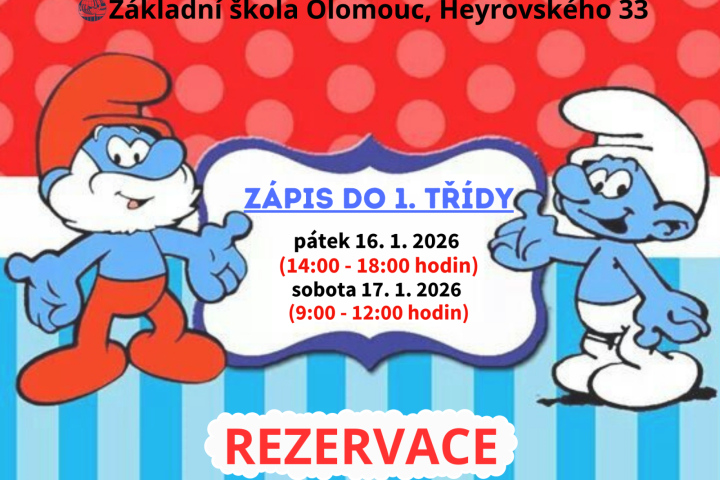 ZÁPIS DO 1. TŘÍDY