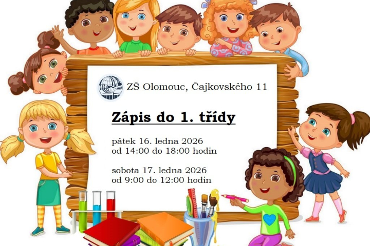 Zápis do 1. ročníku