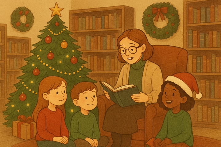 Adventní program pro 1. třídy v knihovně