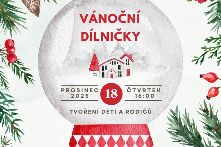 Vánoční dílničky na Čajdě