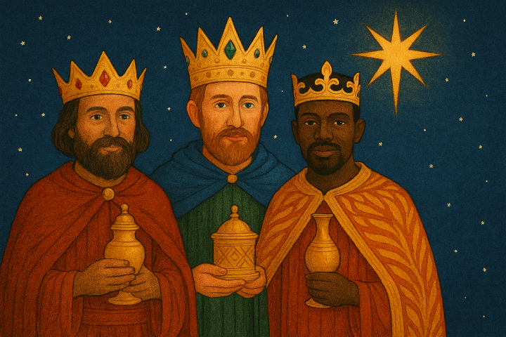 My tři králové….