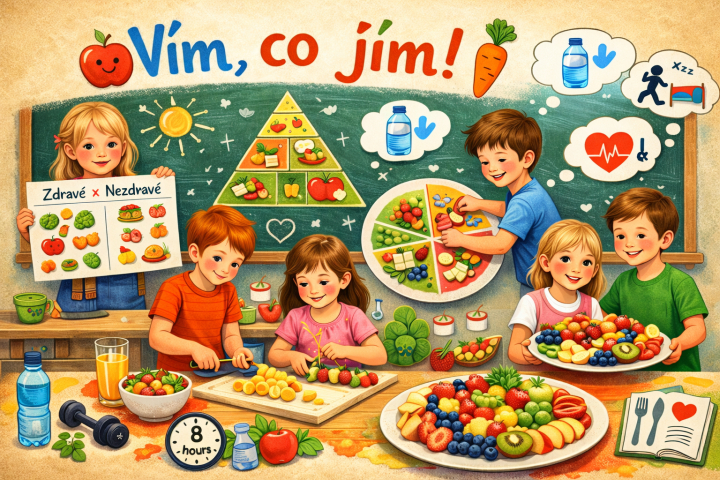 „Vím, co jím“. 