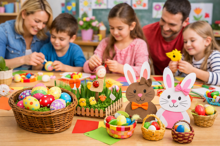 Jarní dílničky ve školní družině