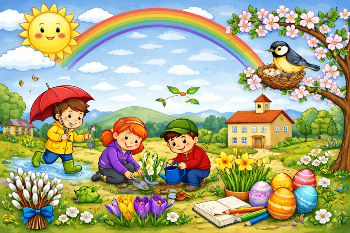 Měsíc březen ve školní družině