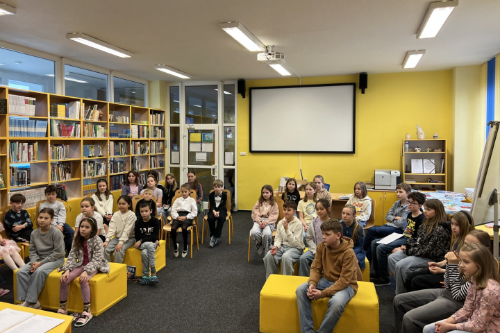 Recitační soutěž na 1. stupni