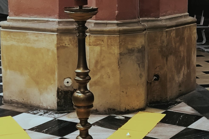 Návštěva žáků třetích ročníků v kostele sv. Mořice