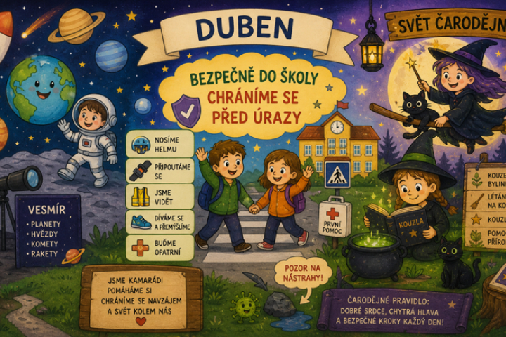 Duben ve školní družině