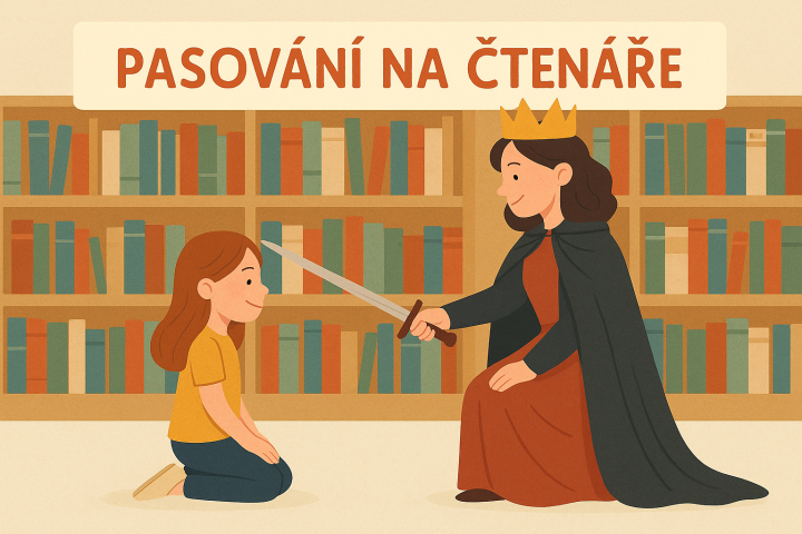 PASOVÁNÍ PRVŇÁČKŮ NA ČTENÁŘE