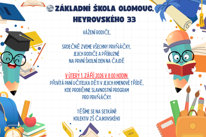Zahájení nového školního roku 2026/2027