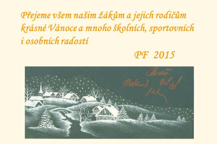 Veselé Vánoce a šťastný nový rok