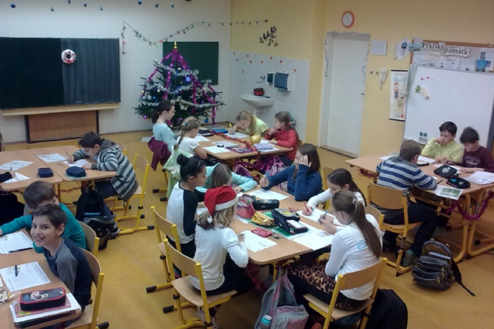 Vánoční projekt v 5.E